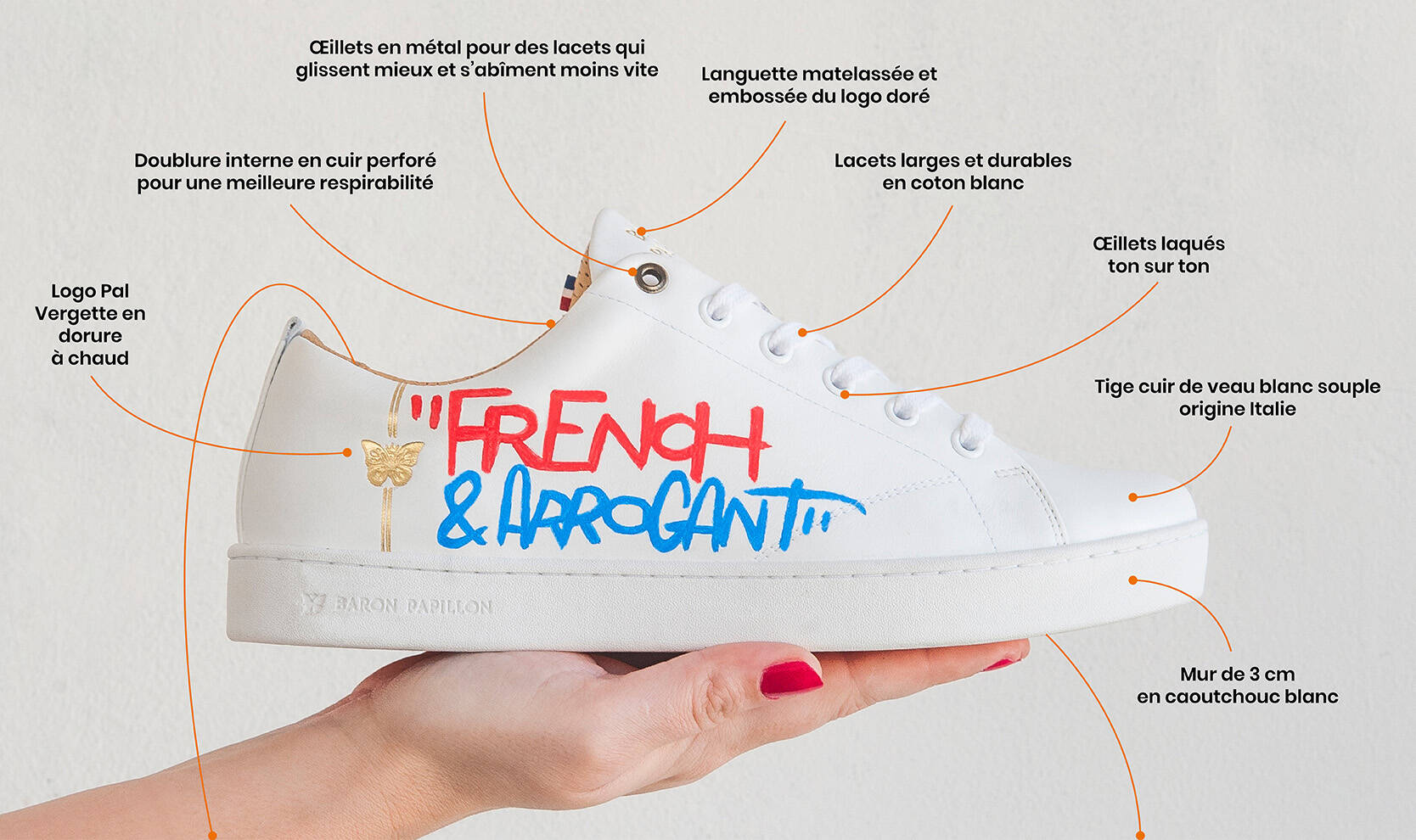 shema french et arrogante sneakers